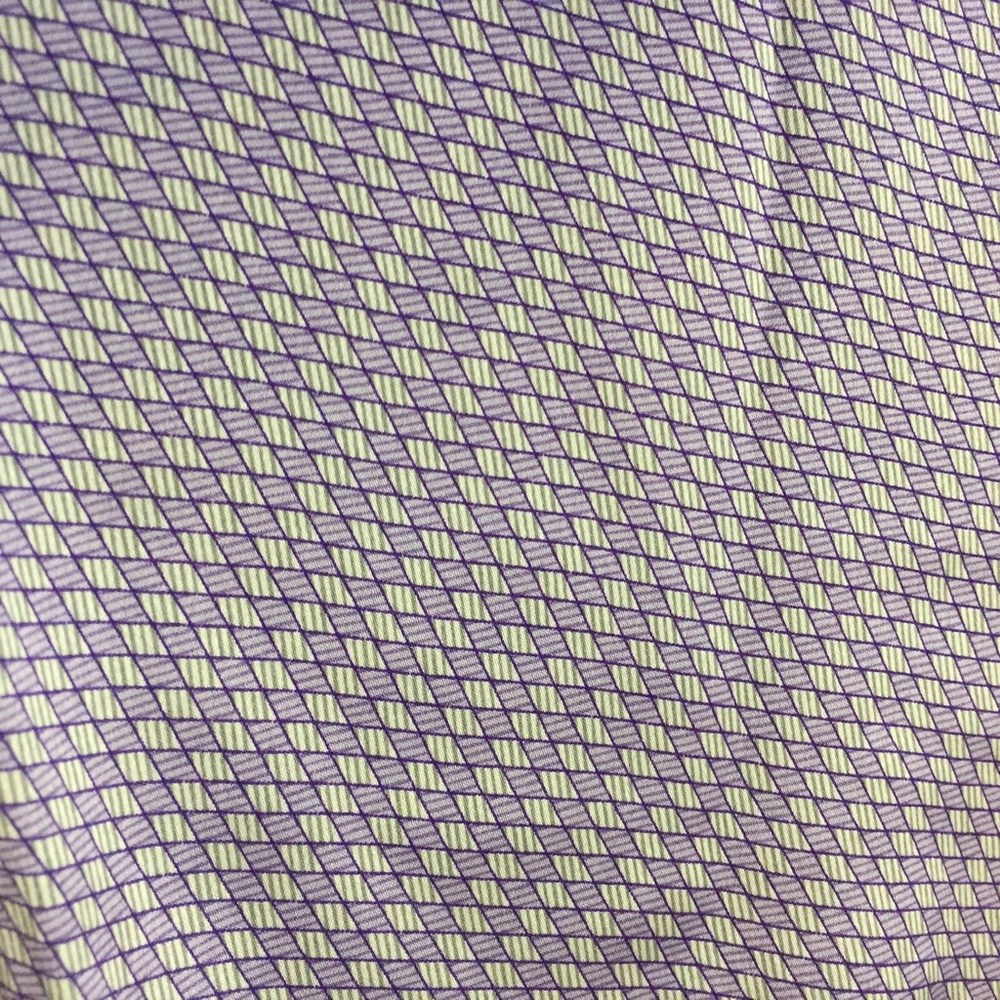 Purple Patterned Pocket Square - image 2